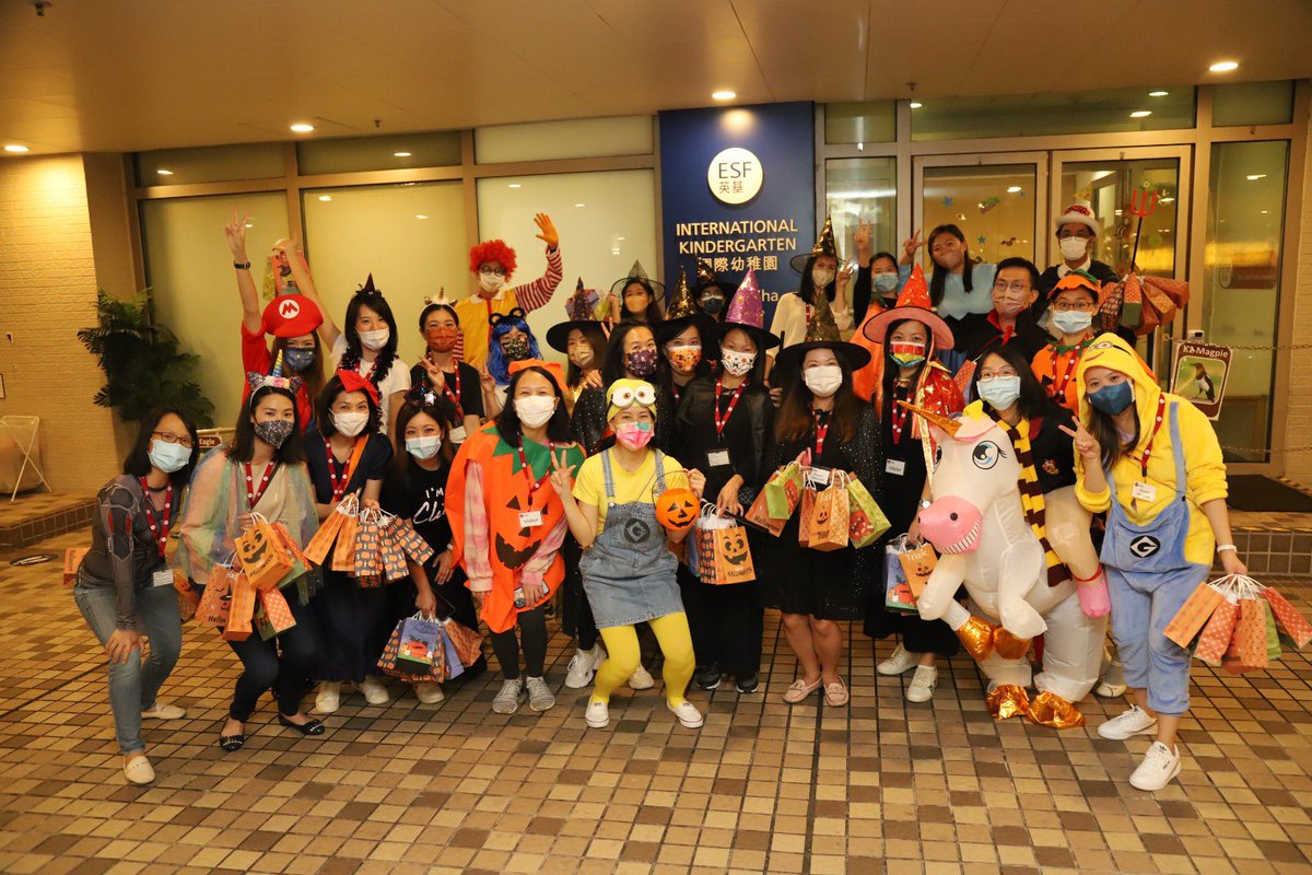 WuKaiSha's tweet photo. Thank you to all of our wonderful adult volunteers for organising our very first PSA Halloween Dress Up day. https://t.co/QYcCJGJVht