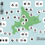 眺めているだけで楽しい!北海道各地に伝わる妖怪･怪異の一部を分かりやすくマッピングした画像が話題に!