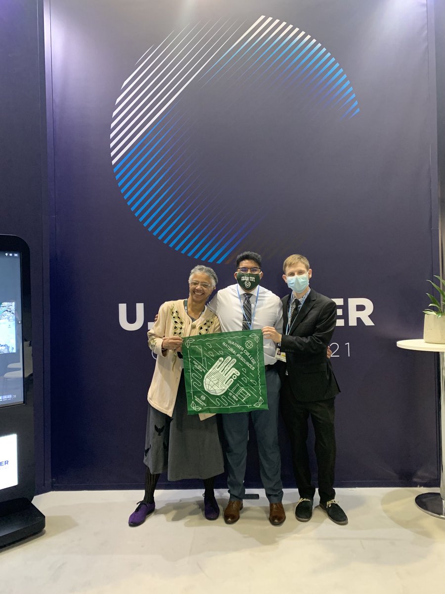 Gwsn2012's tweet photo. #cop26 ⁦@WarnerCollege⁩  colorado state at the US Center! https://t.co/hA8JwIDYN4