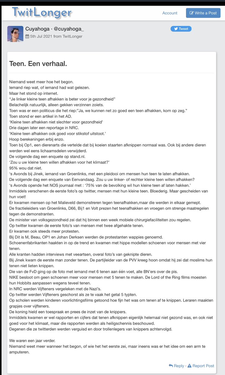 AnneliesdeZeeuw's tweet photo. Mooi verhaal @cuyahoga_ https://t.co/Pf7i0AVjSk