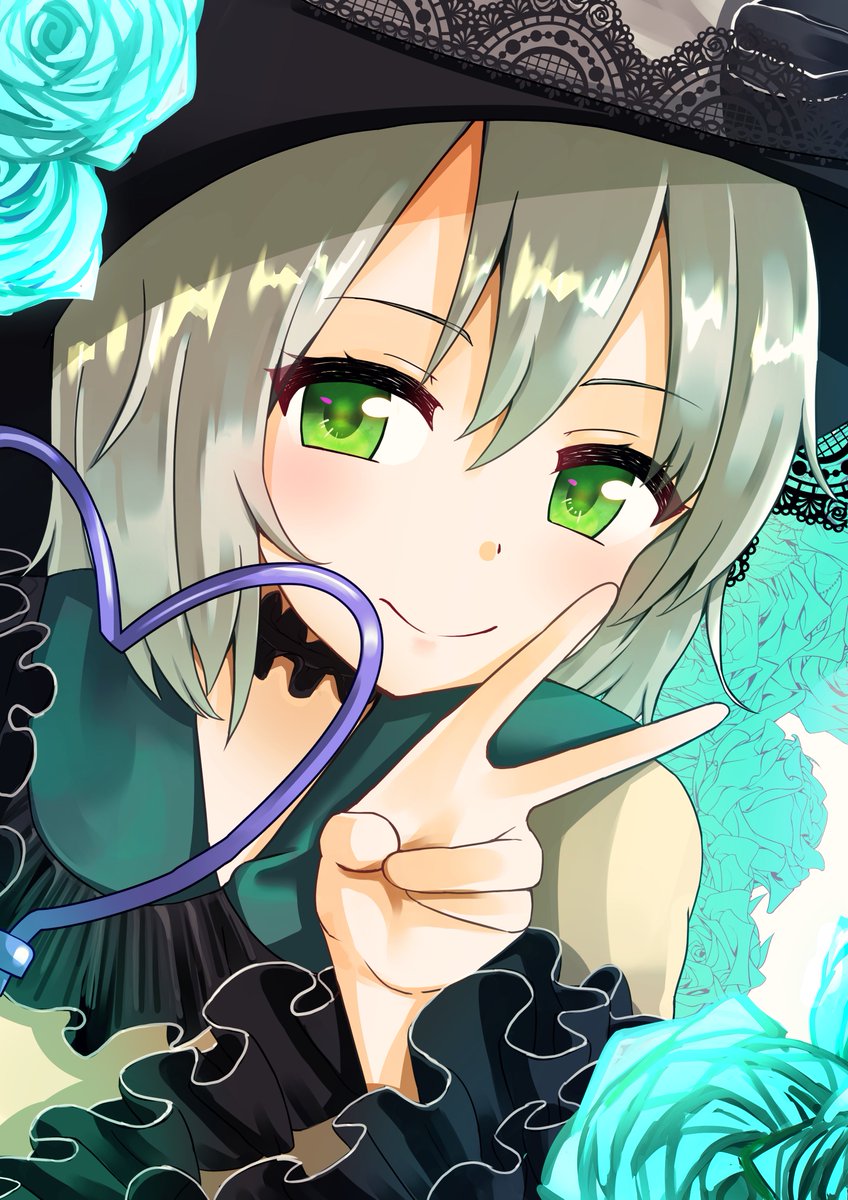 古明地こいし 「こいしちゃん!!
最推しコスプレイヤーれーなさんを描かせていただきました! 」|加陽きら(かびきら)🍣春例大祭「く03a」のイラスト