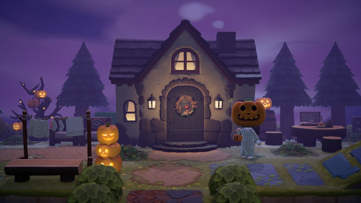 IngalaMusic's tweet photo. h a l l o w e e n
 #AnimalCrossing #ACNH #NintendoSwitch https://t.co/ntg1jExGuB