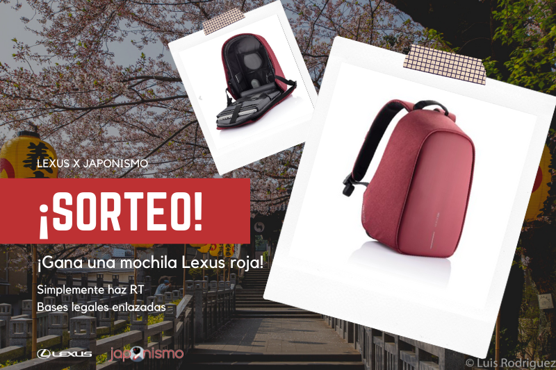 🔊¡Y vamos con otro SORTEO #LexusbyJaponismo!🔊

🎒Haz RT de este tuit y consigue la mochila roja de <a href="/LexusSpain/">Lexus España</a> que sorteamos este mes, ¡participa YA!
  
🗒️Bases legales: tinyurl.com/86a9ze5t