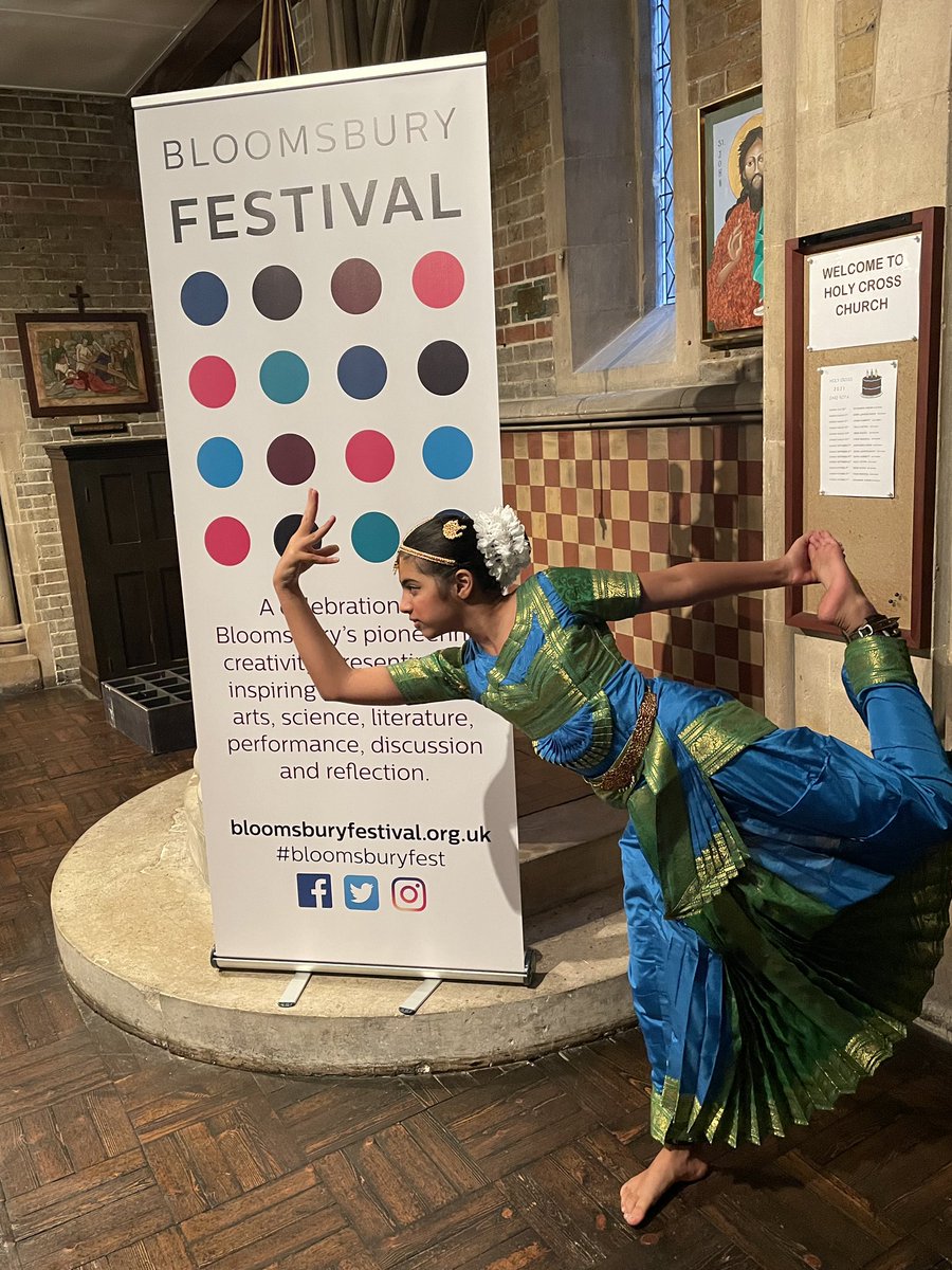 FHS_SW1_Sport's tweet photo. Well done to Sarina in Y8 who took part in this years Bloomsbury Festival as part of the Arunima Dance Company! 🎉 https://t.co/9t6EC4tAZ9