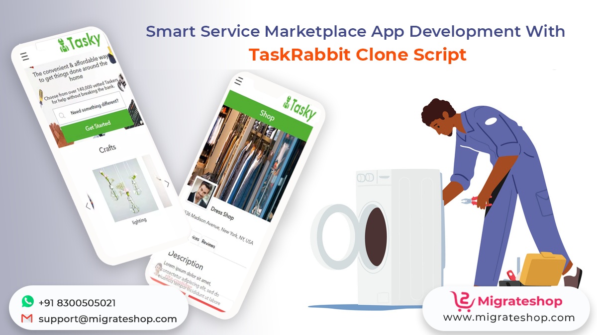 migrateshop's tweet image. Smart Service Marketplace App Development With TaskRabbit Clone Script
Click Here: bit.ly/2Rf5eML
#taskrabbit #taskrabbitclone #taskrabbitclonescript #taskrabbitcloneservicescript #taskrabbitcloneapp #service #servicemarketplacewebsite #migrateshop #business