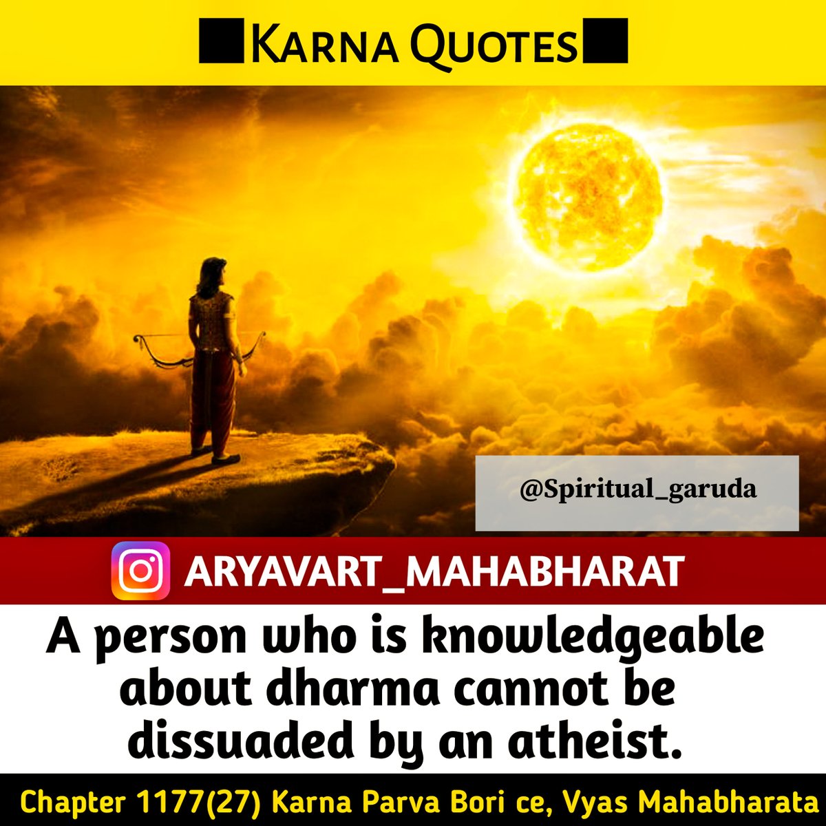 AkshayVaasudev's tweet photo. #happykarnajayanti https://t.co/4m0yQoN6X6