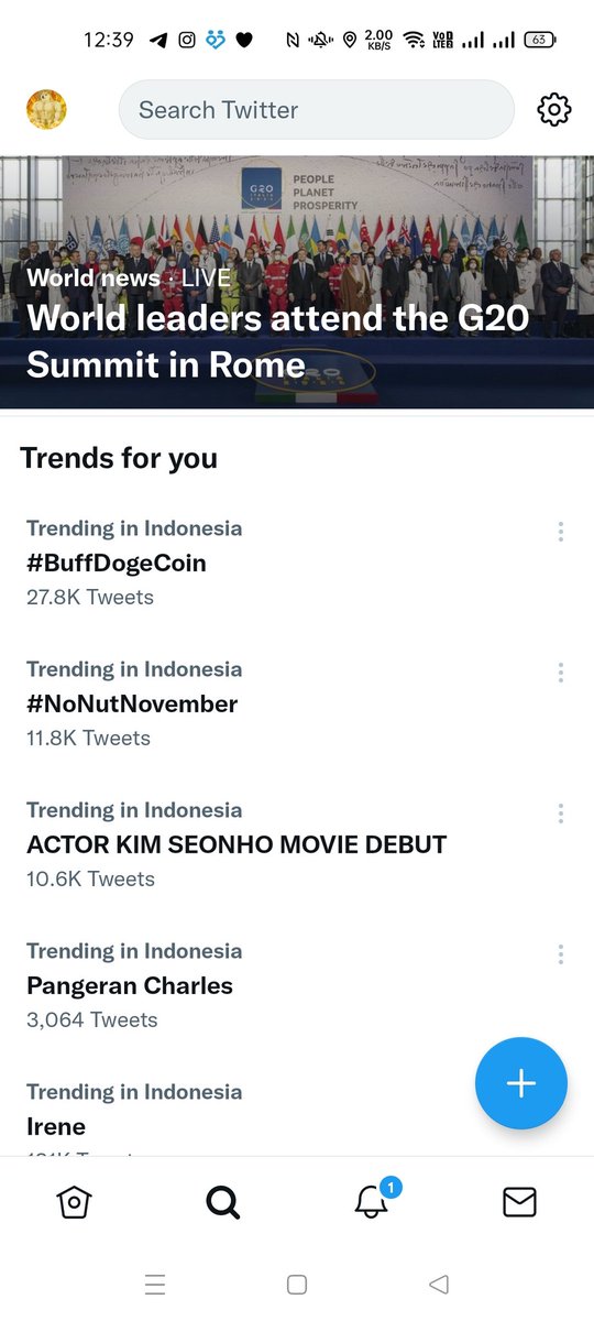 agedbutchered's tweet photo. @gate_io @elonmusk Look sir
We are trending on twitter

#buffdogecoinarmy 
#buffdogecoin https://t.co/WAhkS5heXG