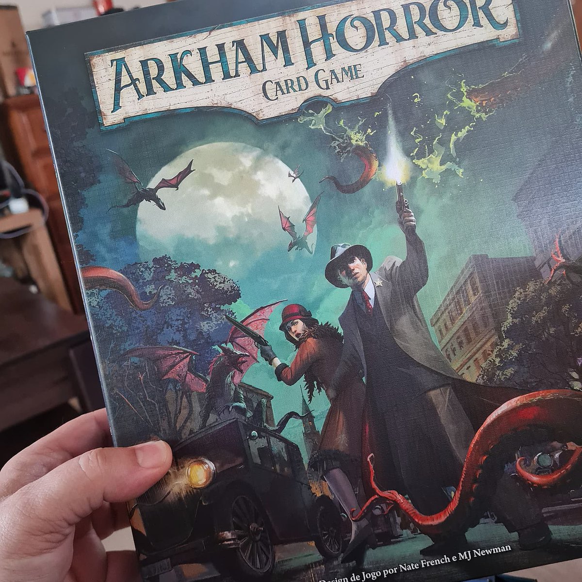 jackexplicador's tweet photo. Os personagens rejuvenesceram na nova edição de Arkham Horror Card Game. Gostei! #arkhamhorrorcardgame https://t.co/5jX5LS8mUa