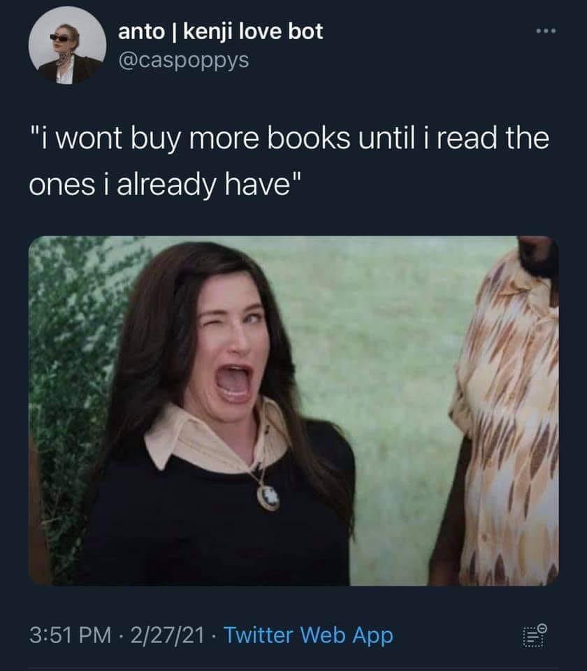 BelleProblems's tweet photo. I have literally never said this truthfully. 😉 https://t.co/2KcB2KcT2P
