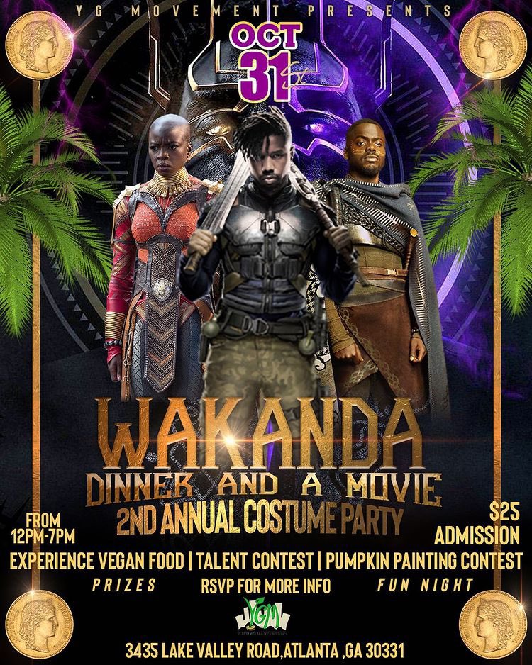 ygmovement's tweet photo. Had a Great Wakanda Experience this Year! https://t.co/in5s4ov4pf
