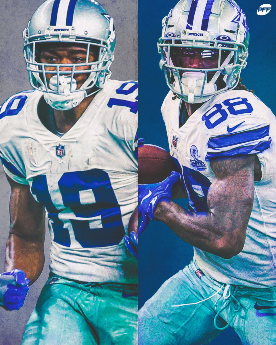 PFF_Fantasy's tweet photo. Do the Cowboys have the best WR duo in the NFL? https://t.co/6pMFa4nQ0X