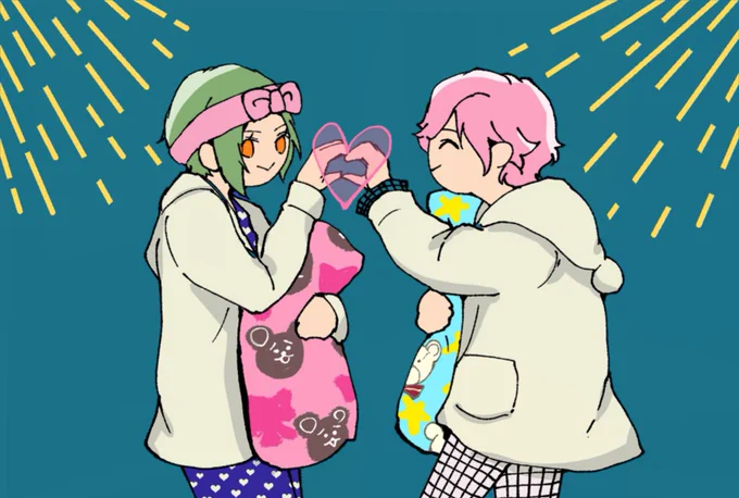 秘密のパジャマパーティー🧸🌙🎀⭐️ 