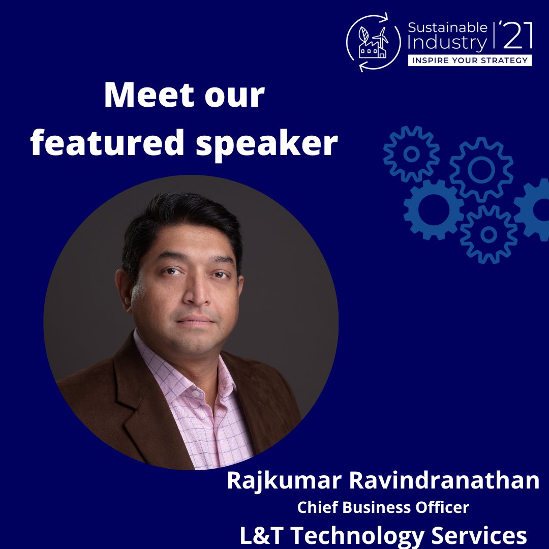 sureb2b's tweet photo. Welcome to Rajkumar Ravindranathan and the @LnTTechservices team who will be speaking on the #SustainableIndustry21 main stage.
Register to attend via link in our bio.

#ukmfg #digitaltransfromation #industry40 #netzeroemissions #cop26 #EngineeringTheChange #strategy https://t.co/6FlYscKiuf