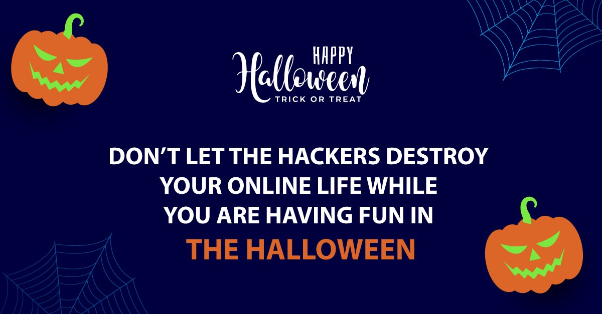TechforingLtd's tweet image. Everyone is getting treat in this Halloween. May be you are getting too. While surfing for the best offer in this Halloween, did you click on any suspicious email link?

If you did, you maybe going to be a great treat to the hacker&apos;s plate.    You choose: Treat and Trick??