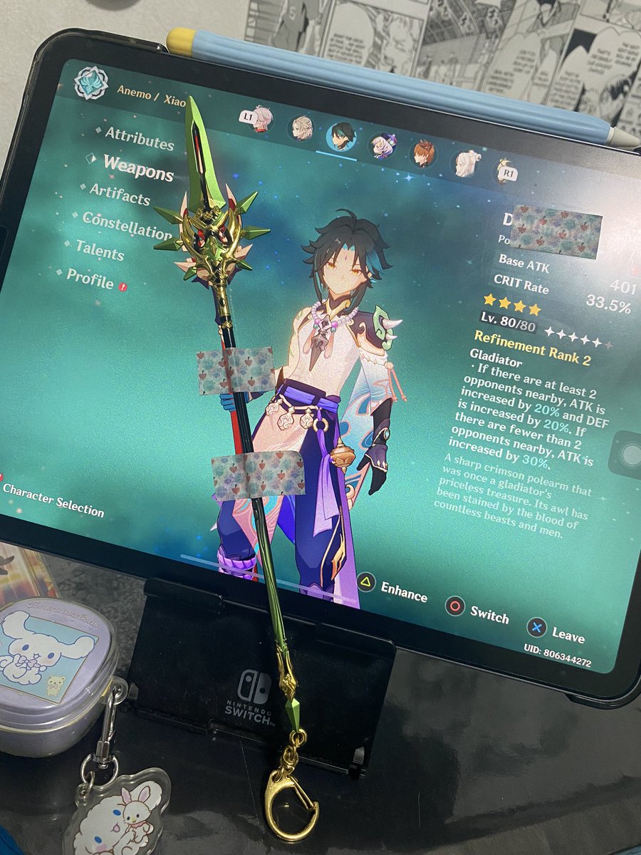 himbo_itto's tweet image. OMFGGGG I FINALLY HAVE PJWS FOR MY XIAO SKSMSLSKSREALS