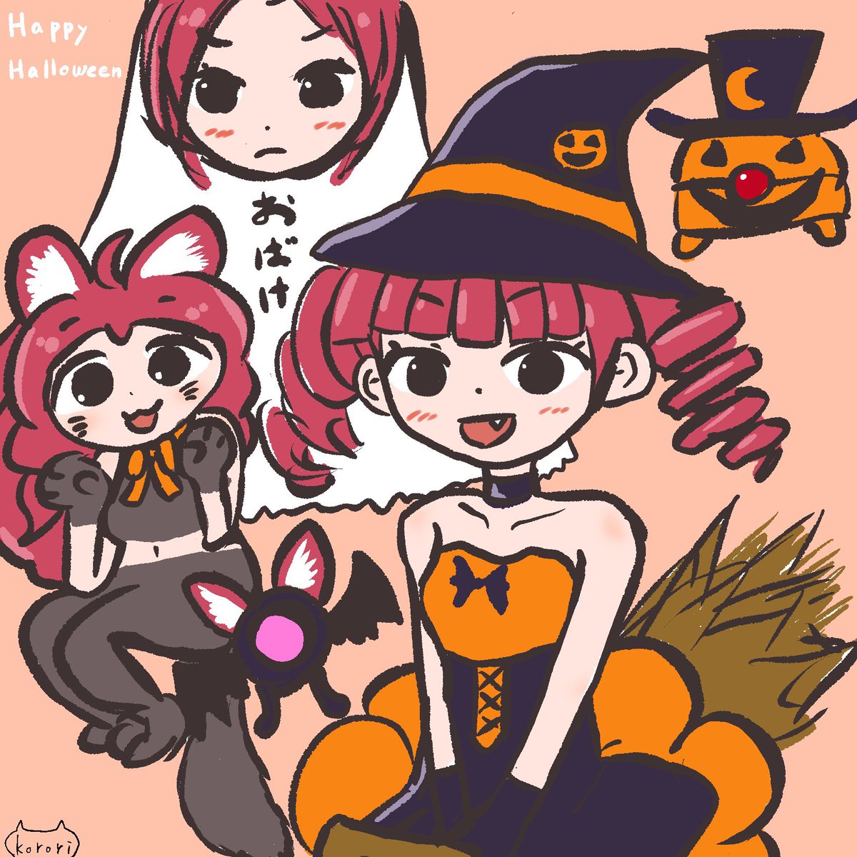 一昨年のハロウィンイラストと今まで描いたわかりんイラストです☺️
#イラスト 