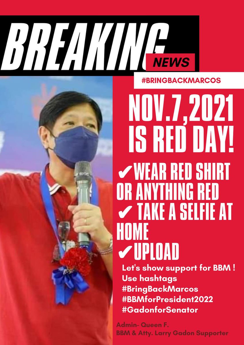 jen_nofiel1419's tweet photo. Magkaisa po tayo sa nov.7 pakita natin kung gano tayo kalakas..ipakita ang buong suporta.

#BBMSigawNgBayan https://t.co/oaGdDqht7e