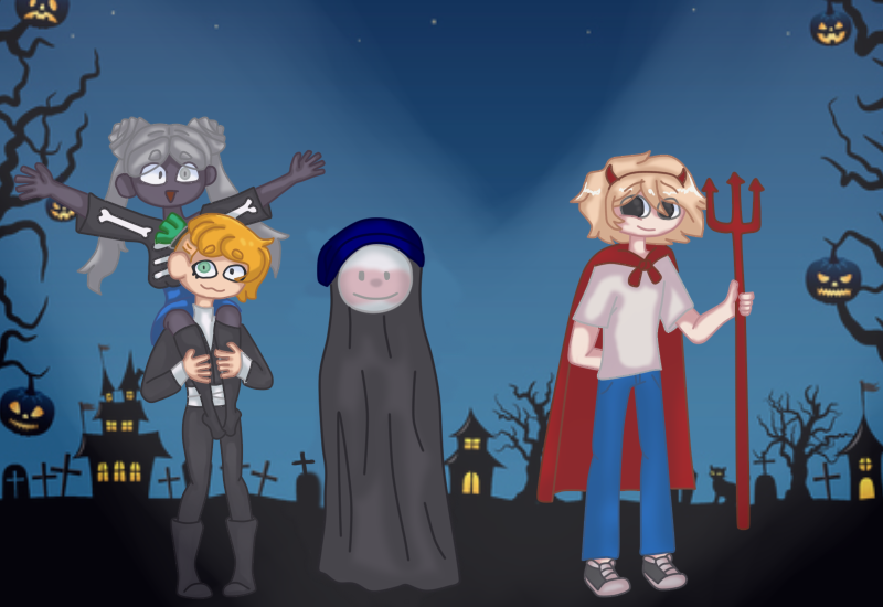 MindyNf18's tweet photo. chicos!!! me había olvidado de subir como me tomen una foto con los bebos🥺
(pico la tomo)estuve bien nervioso, Skaithlin se ve tan preciosa😭💕

#FNFHSoc #FNFHSrolplay #FNFHSfanart #FNFHS https://t.co/AcUGNArVSc