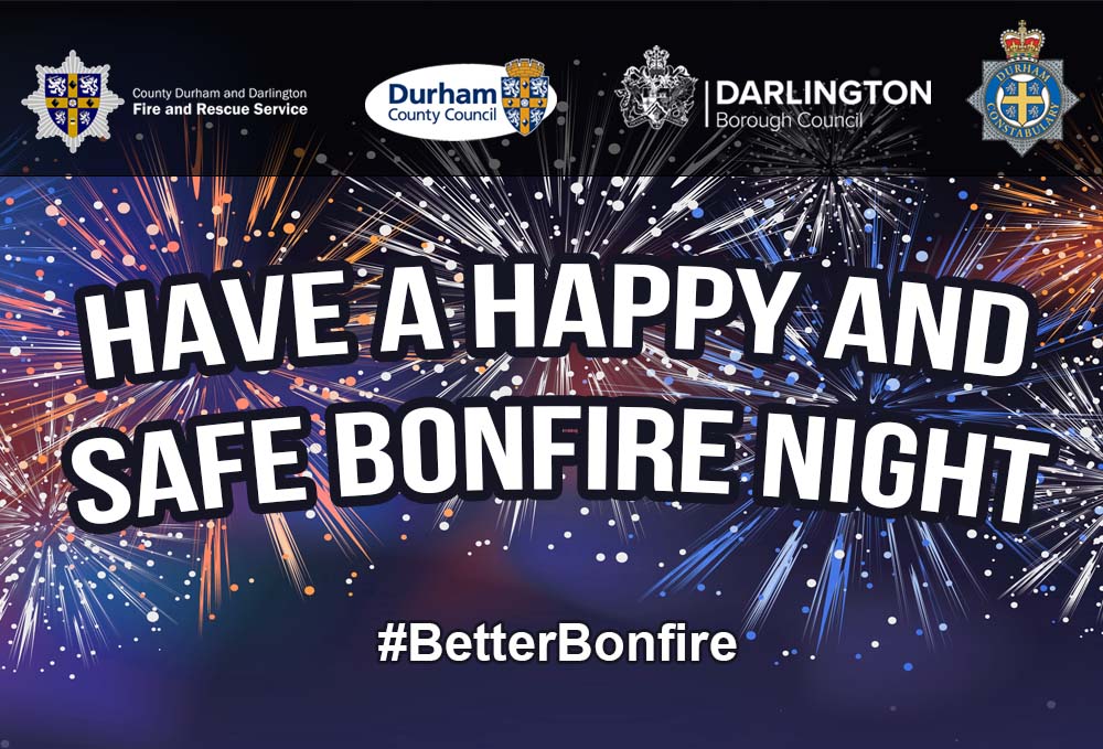 DurhamPolice's tweet photo. π Celebrating #BonfireNight tonight or maybe tomorrow?
Where possible, please attend an organised event - however if you are planning your own please buy your fireworks from a reputable store.
Have a happy and safe one! π
#BetterBonfire https://t.co/PlNk1sGDuJ