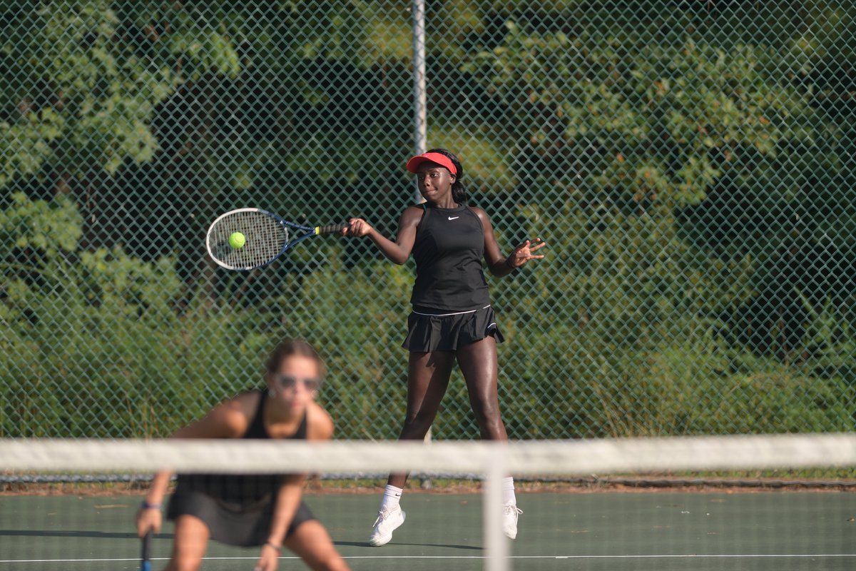 Congratulations to Jordan Thomas '24 on being named TCIS Player of the Year in Girls' Tennis! The doubles team of Jordan Thomas &amp; Becky Villeda was named first team All-TCIS as well. The Trojans also won the TCIS Sportsmanship award! Great job Trojans!