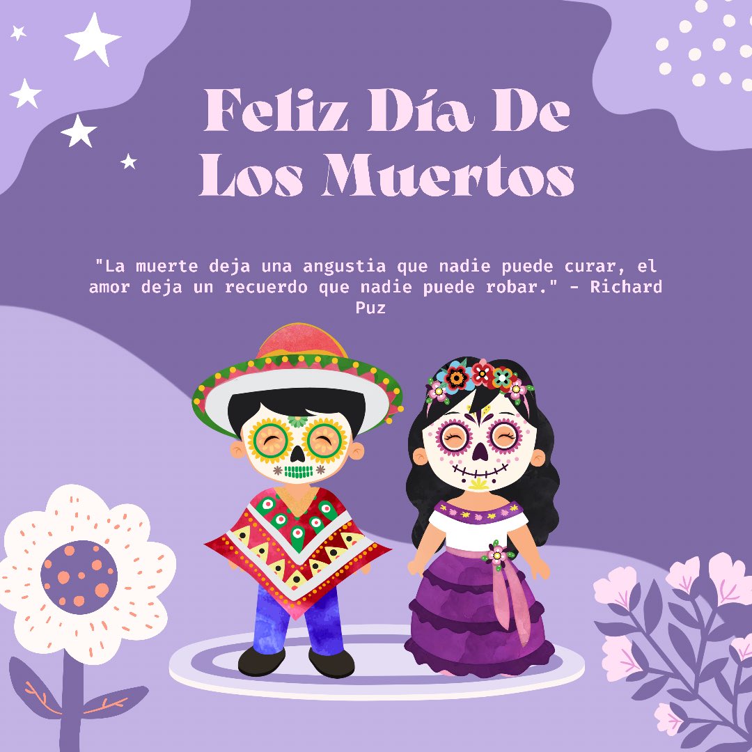 Happy Day of the Dead from SHH 💜