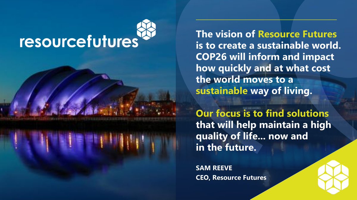 resourcefutures's tweet photo. As @COP26 kicks off in Glasgow, @ResourceFutures’ CEO, @SamuelReeveRF shares his hopes and concerns for what might be achieved when world leaders meet to address the #ClimateEmergency.

Hope not hype. That’s what COP26 must deliver.
👉 https://t.co/57URpeKFq6

#ResourceEfficiency https://t.co/Dt2Uc9oFKP