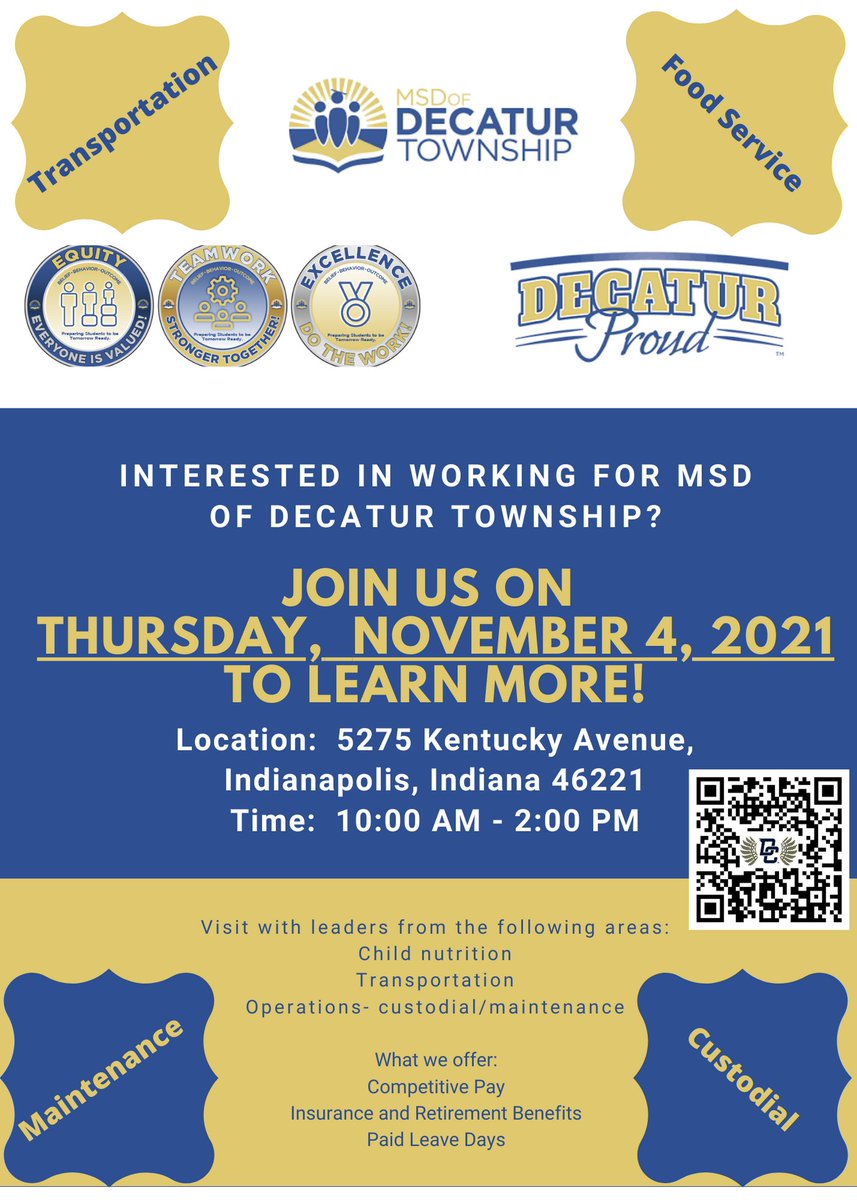 Career Fair coming up soon! Join us this week!!!