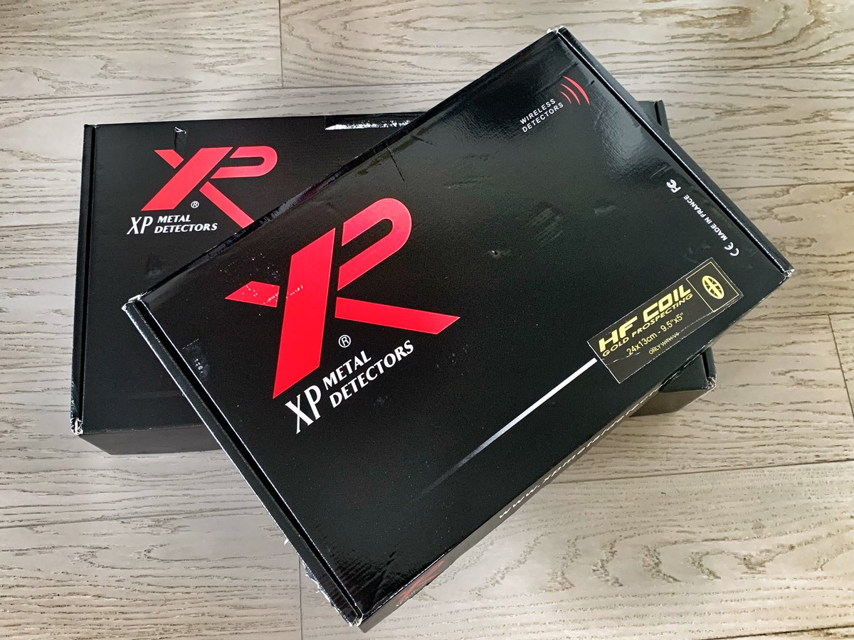And it finally arrived! 😍😍😍 #xpmetaldetectors #xpdeus #metaldetecting