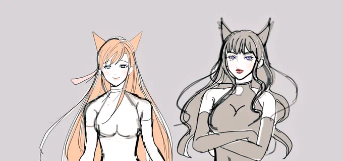 🐱ちゃんず落書き 