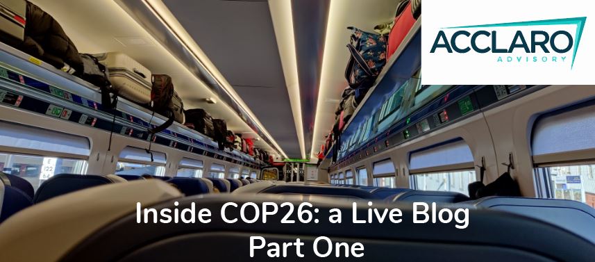 #COP26 is finally here and our Principal Consultant <a href="/traceyrc/">Tracey Rawling Church</a> is in Glasgow getting a first hand insight into the conversations and plans being discussed. Throughout COP26 Tracey will be live blogging, to read her first blog click here ow.ly/anZz50GCi4G