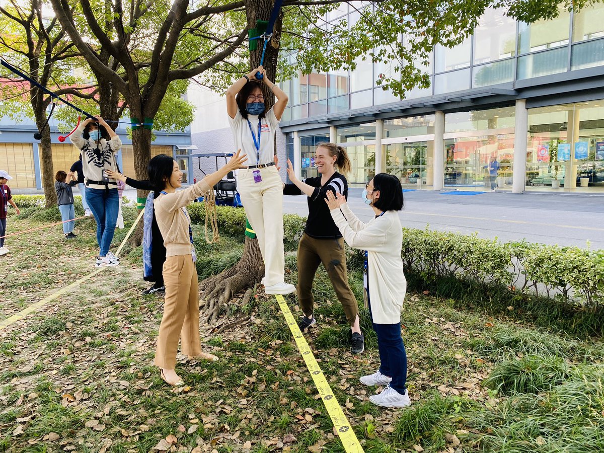 MsNursery's tweet photo. What a brilliant afternoon we had with our #parents as we explored what #outdoorlearning and #forestschool looks like @wissshanghai. #smalltools #treeclimbing #shelterbuilding and #riskyplay and it felt AMAZING! #earlyyears #nature https://t.co/98mwjv4DX7