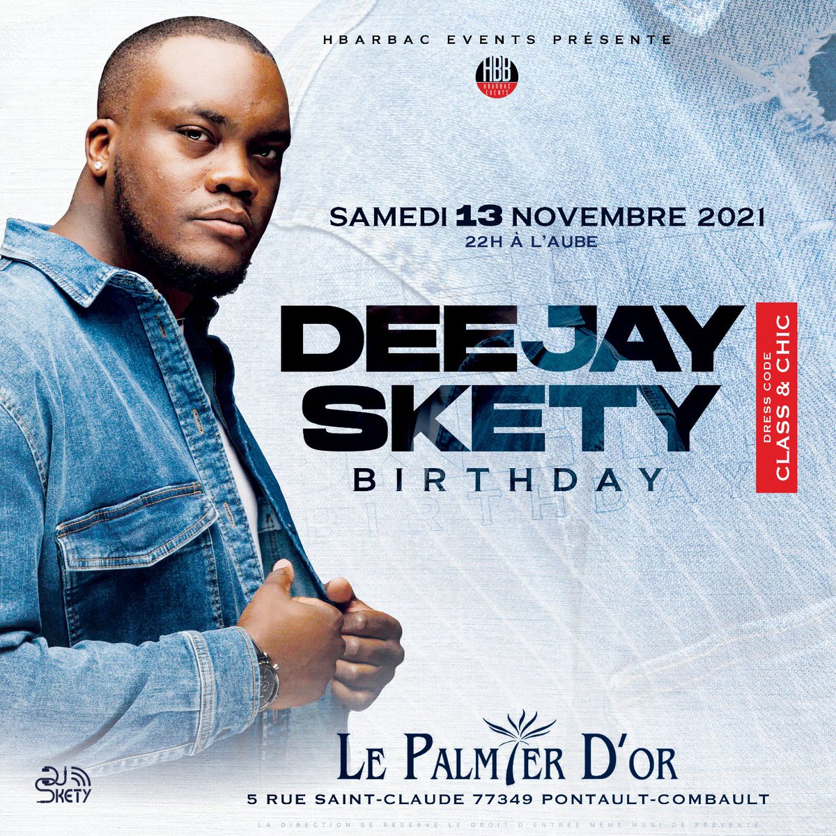 DjSkety's tweet photo. MERCI Pour tout vos messages au Dj Skety Birthday pour fêter ça ensemble 🙏🏾
#djskety #hbarbac 
https://t.co/E920Np8AGE https://t.co/Sofpu8a6wn