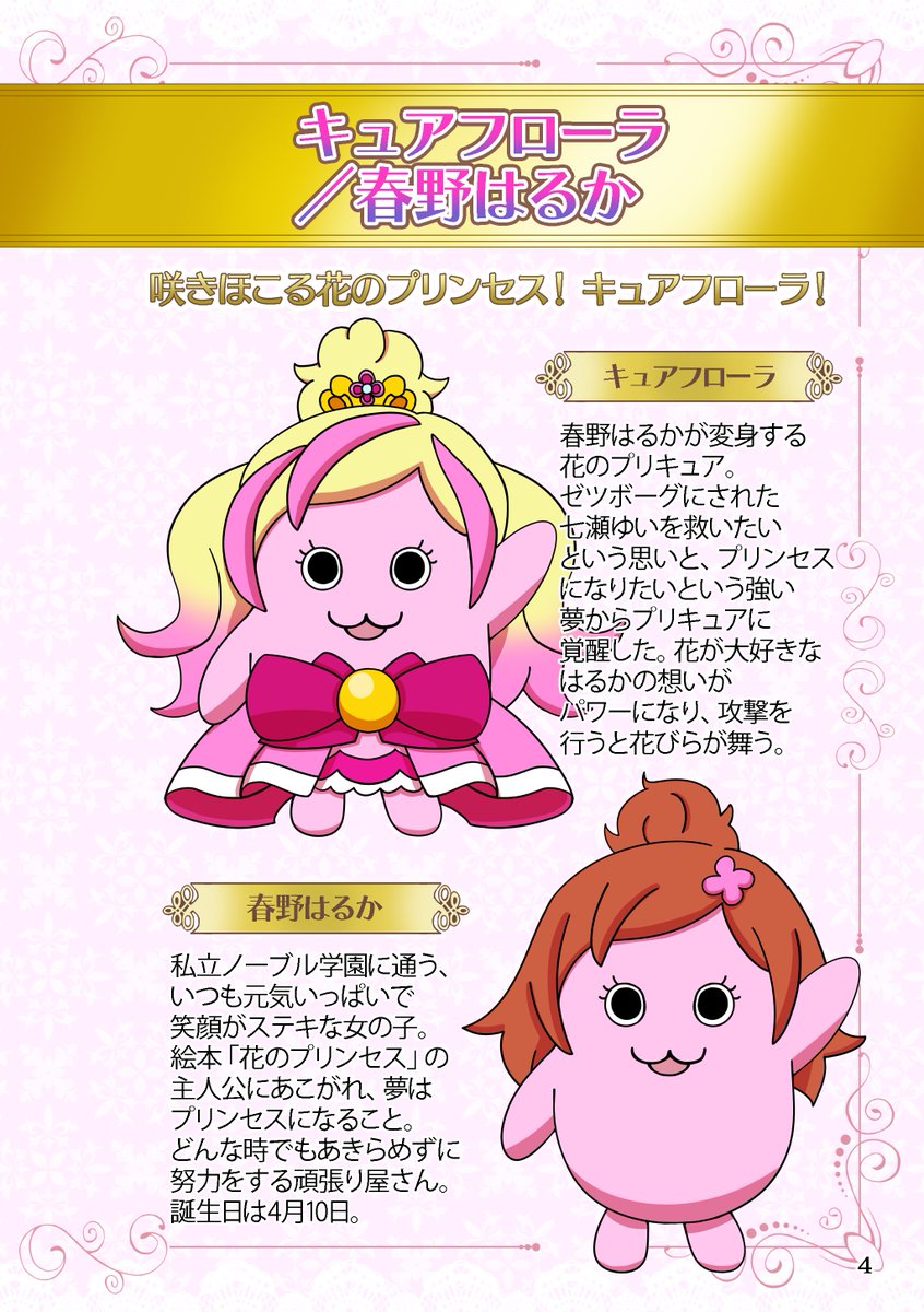 @chachani06 「Go!プリンセスゆるキュア コンプリートブック」無事に入稿しました!
キャラ紹介、全話解説、描きおろしイラストなど盛りだくさんの情報と、Go!プリンセスプリキュアへの精一杯の愛を込めております!
プリキュアまつりDX15【ひなた08】にて、ごらんプリンセス! 