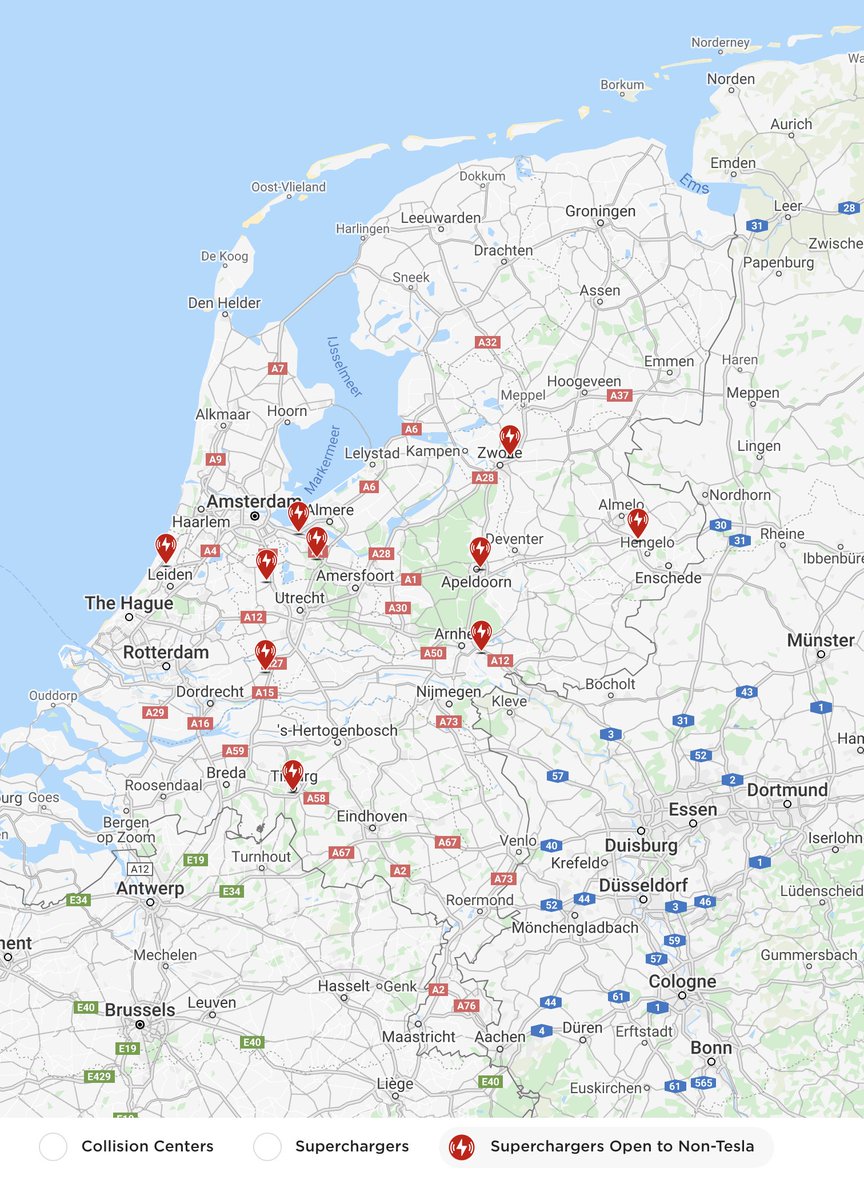WouterHermans's tweet photo. The Netherlands has @Tesla Superchargers which are open to Non-Tesla

https://t.co/ngJ169miFD https://t.co/Rj4zXw9WRi