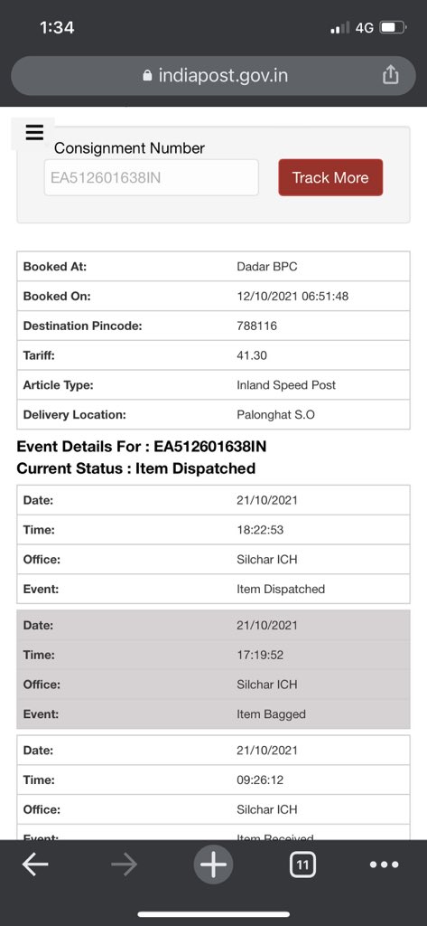 DEEPBARDHAN1's tweet photo. This post office located at vill-palonghat pin-788116 dist- cachar assam amraghat road they don’t know how to behave with customers they don’t provide proper services my Parcel was dispatched on 21/10/21 silchar to palonghat s.o the way is 35 km and i know parcel is here https://t.co/IZMx1k5DnW