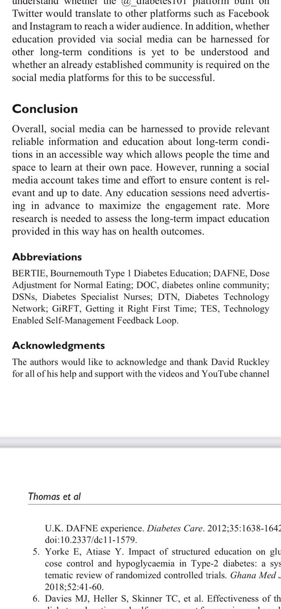 beckylt09's tweet image. Can social media be used as an education platform? @_diabetes101 certainly believe so. Asynchronous learning is beneficial allowing time &amp;amp; space to absorb knowledge. Huge thanks to co-authors &amp;amp; @DaveRuckley for this figure &amp;amp; the #DOC doi.org/10.1177/193229…