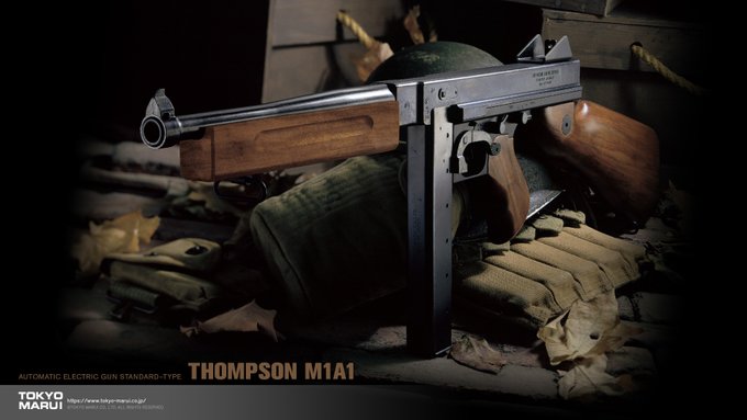 東京マルイ 11月の壁紙として電動ガン トンプソンm1a1 壁紙を配布 Hobby Watch