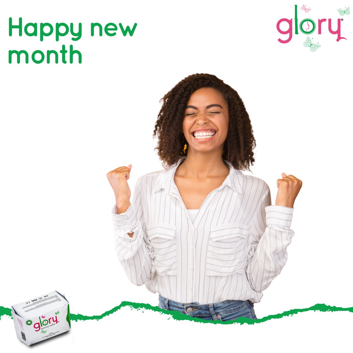 gloryofficialtz's tweet photo. Tunakutakia mwezi November wenye mafanikio na furaha tele.

Endelea kutumia pedi bora za Glory.

#glorypad #glorypads #hedhisalama #tanzania https://t.co/RLDeXPNQhn