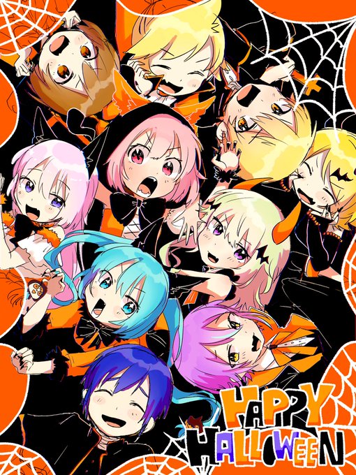 #prsk_FA
遅れてワンダショハロウィーーン!🎃 