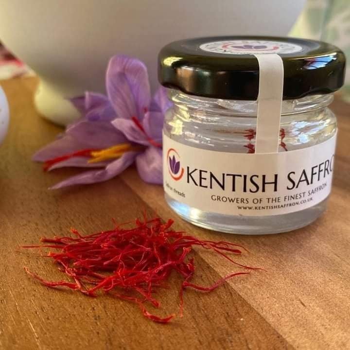 Surprise someone this Christmas with a jar of Grade 1 Kentish Saffron.  kentishsaffron.co.uk to buy online