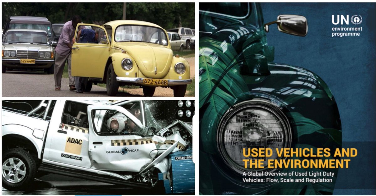 DavidDjward's tweet photo. Thanks @tanya_mohn @nytimes for highlighting important issue of sub- standard vehicles &amp; 2nd hand imports. Spotlights excellent work @UNEP @Rob_AQMobility. Pleased to have contributed @GlobalNCAP. Major concern in Africa due to high dependence on used cars.https://t.co/Af1fdZeyu3 https://t.co/ZaYgtW3jWi