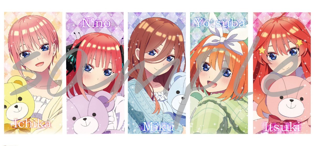 Ayato_Kako's tweet photo. 五等分の花嫁  壁紙【配布】

《条件》
・@Ayato_Kakoをフォロー
・このツイートをRT
・欲しいキャラをリプorDM

11/20まで

配布ゆっくりめです

#五等分の花嫁 
#中野一花 
#中野二乃 
#中野三玖 
#中野四葉 
#中野五月 https://t.co/74rpD8H9UJ