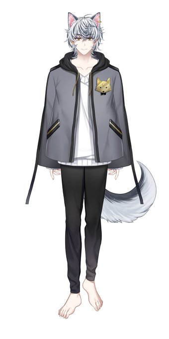 Vtuber 灰白ユキハ @yukiha1123 さん制作させていただきました! 