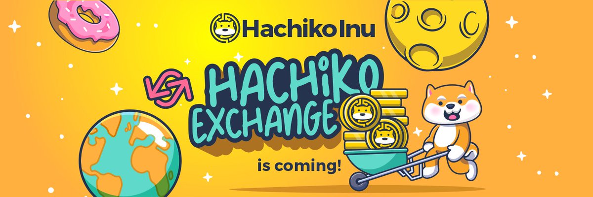 HachikoInu1's tweet photo. We are happy to announce that the work on Hachiko Exchange is getting into the final stages.

Hachiko Exchange will consist of website, app, and will also allow for payments with debit cards.

The final release date will be published this week! https://t.co/OaOmyprZ5Y