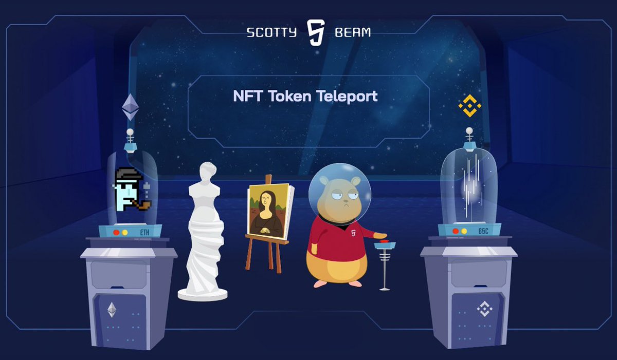 CoinHuntersTR's tweet photo. 🚀Ön Satış - Scotty Beam🚀

⭐️#Seedify ‘dan #EVM uyumlu tüm blok zincirlerle çalışan, zincirler arası #NFT ışınlanma, doğrulayıcı ve eşler arası alışveriş sağlayan platformu Scotty Beam #launchu!  @ScottyBeamIO 
🔍Token ve platform için ⬇️
https://t.co/ne0D9IOO9s
-
#onsatis #ido https://t.co/bOcRK2yJz3
