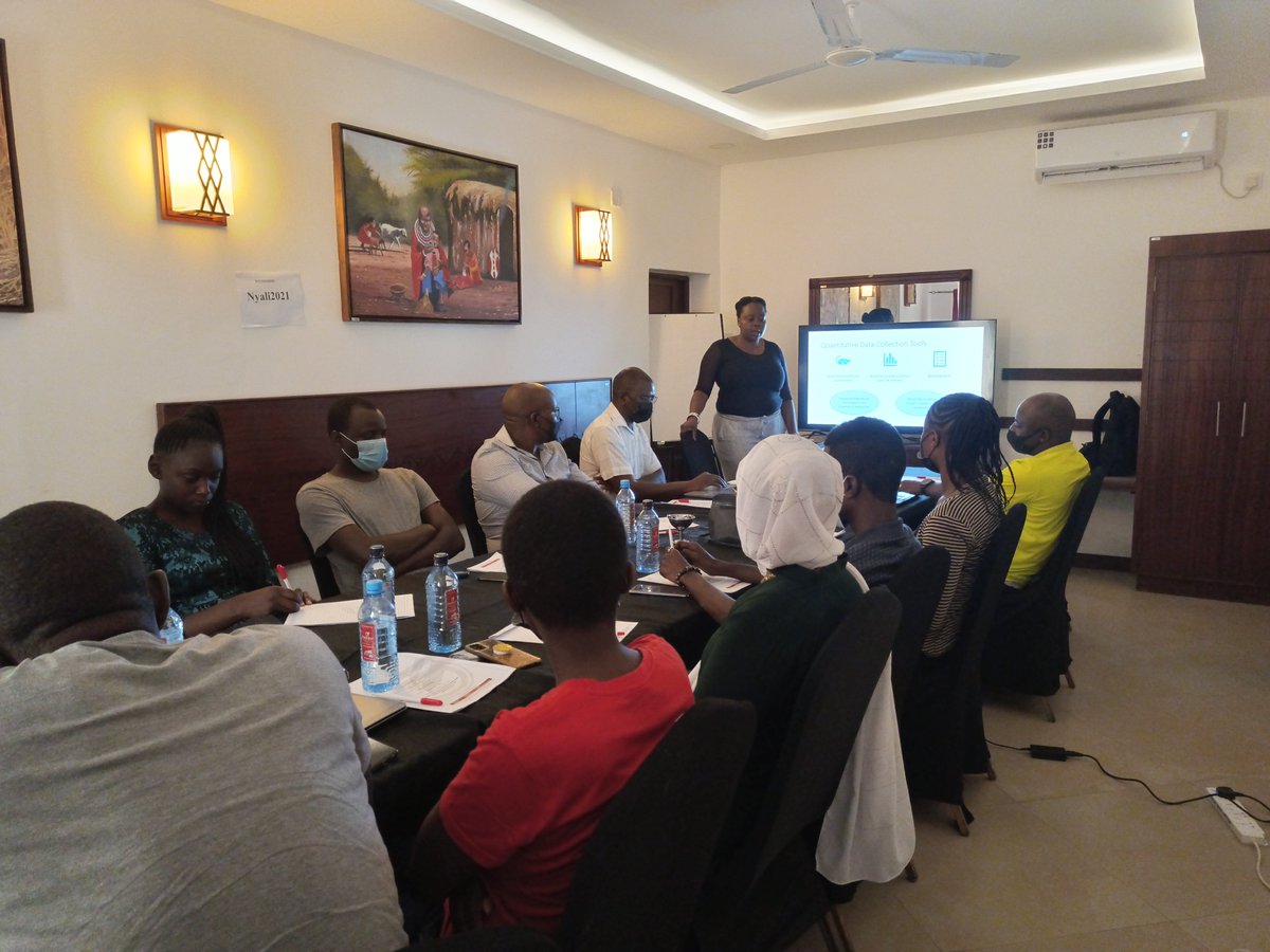 Happening now, household survey training on data collection for enumerators. The survey seeks to understand living standards of people living and doing business around Mombasa port and the impacts of land use change.
<a href="/wiomsa/">WIOMSA</a> <a href="/Cities_n_Coasts/">EVENUS AFRICA</a> <a href="/comred_/">COMRED</a> <a href="/MombasaCountyKe/">Mombasa County</a>