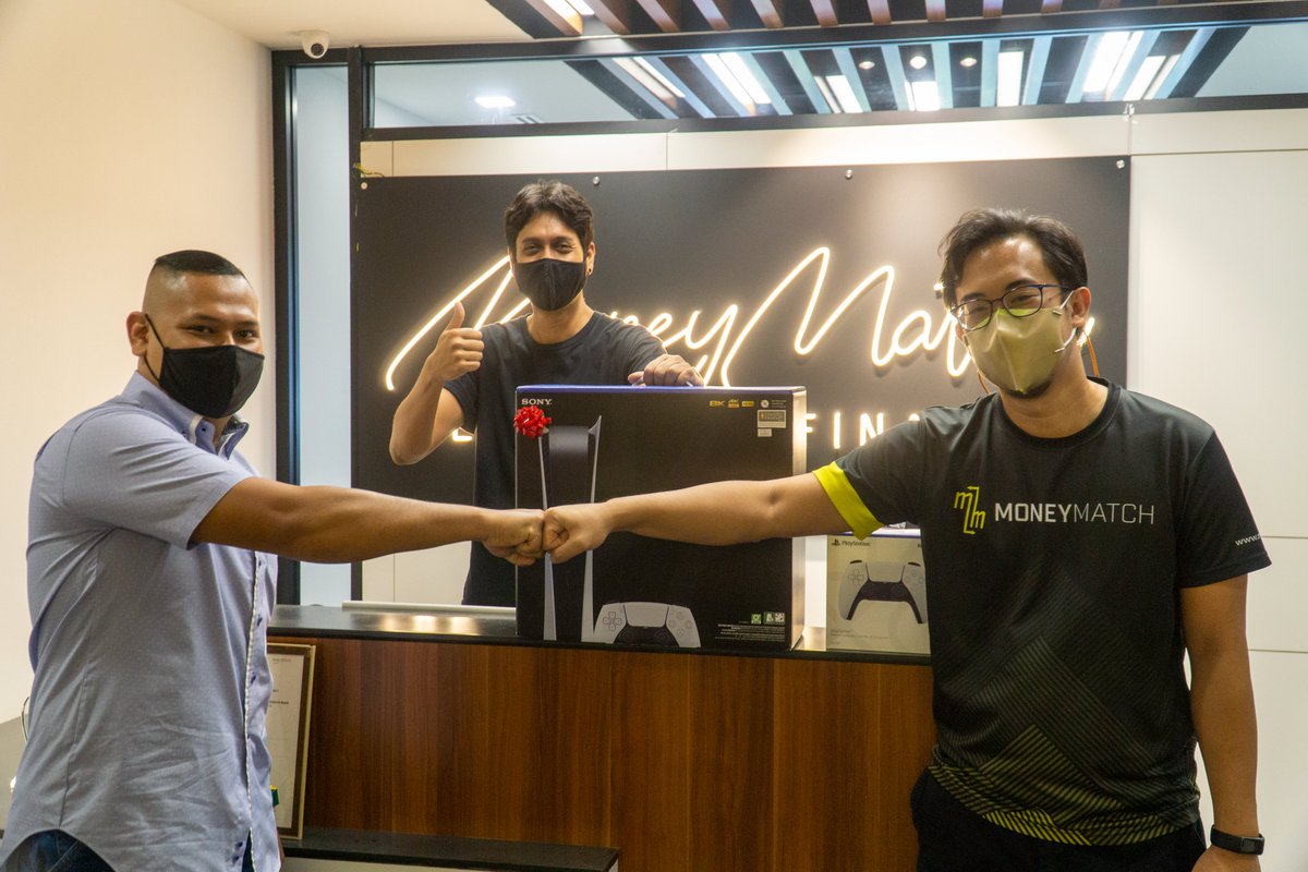 moneymatchapp's tweet photo. Congratulations to our customer who won the PS5 from our campaign!
Missed out on this campaign? Don't fret!
Check out our other campaigns here: https://t.co/uLf5K11Jml
#PS5 #prizesandgiveaways #transactpostwin #MoneyMatch https://t.co/qh9wV1xyHX
