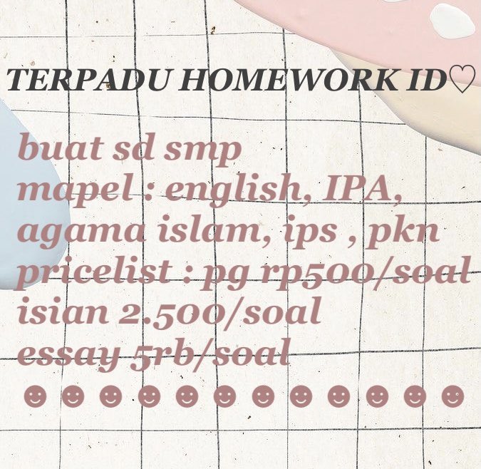 HomeworkTerpadu tweet picture