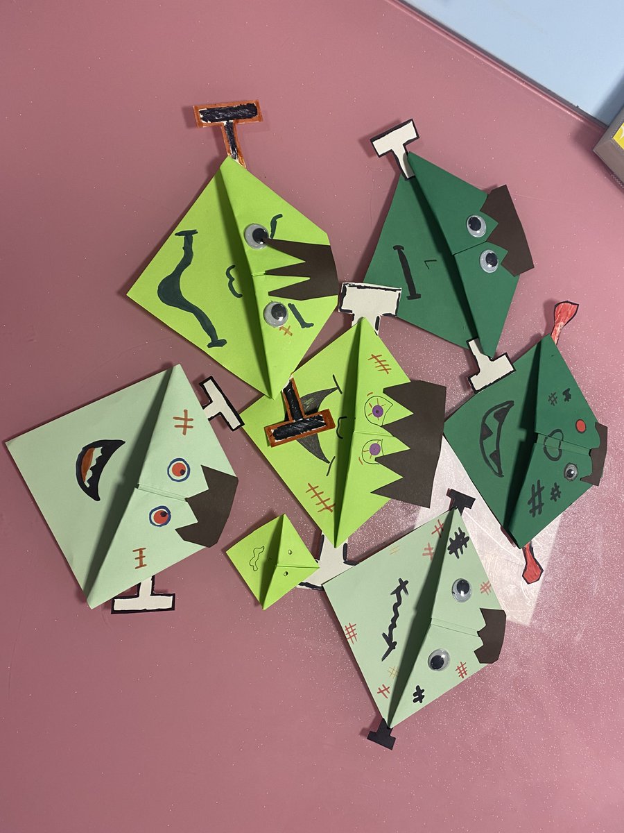 Mrs_Lancaster1's tweet photo. What a fantastic story-teller our Librarian Mrs Bruce is! My Fresh Start class had a lovely time on Friday listening to Spooky stories and making some creepy bookmarks. Everyone did really well and we enjoyed our start to the Halloween weekend!
@LibFalkirk @GHSfalkirk https://t.co/oOjJREInpK