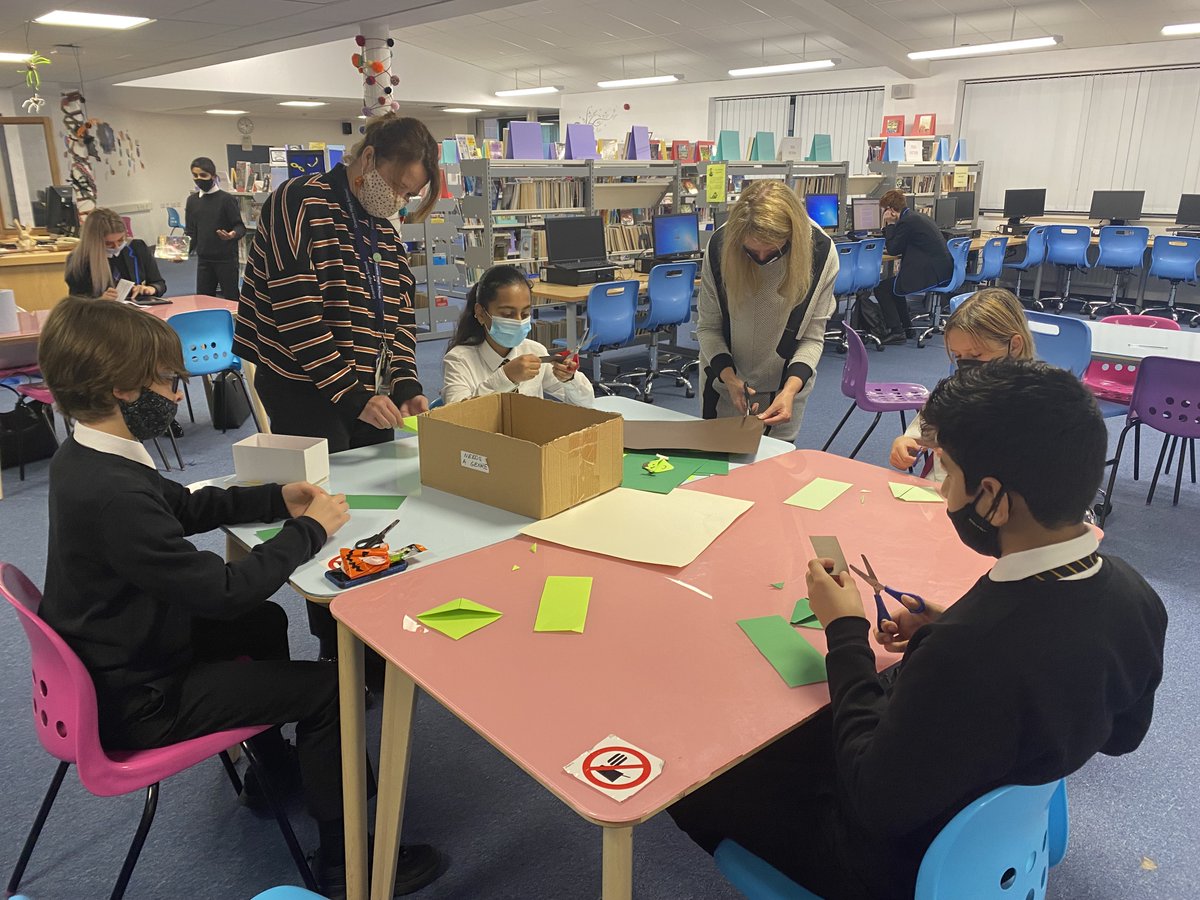 Mrs_Lancaster1's tweet photo. What a fantastic story-teller our Librarian Mrs Bruce is! My Fresh Start class had a lovely time on Friday listening to Spooky stories and making some creepy bookmarks. Everyone did really well and we enjoyed our start to the Halloween weekend!
@LibFalkirk @GHSfalkirk https://t.co/oOjJREInpK